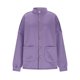 thumbnail image 5 of AUNVITO Women's Solid Color Lantern Sleeve Stand Collar Casual Button Front Jacket with Pockets Relaxed and Trendy Style, 5 of 9