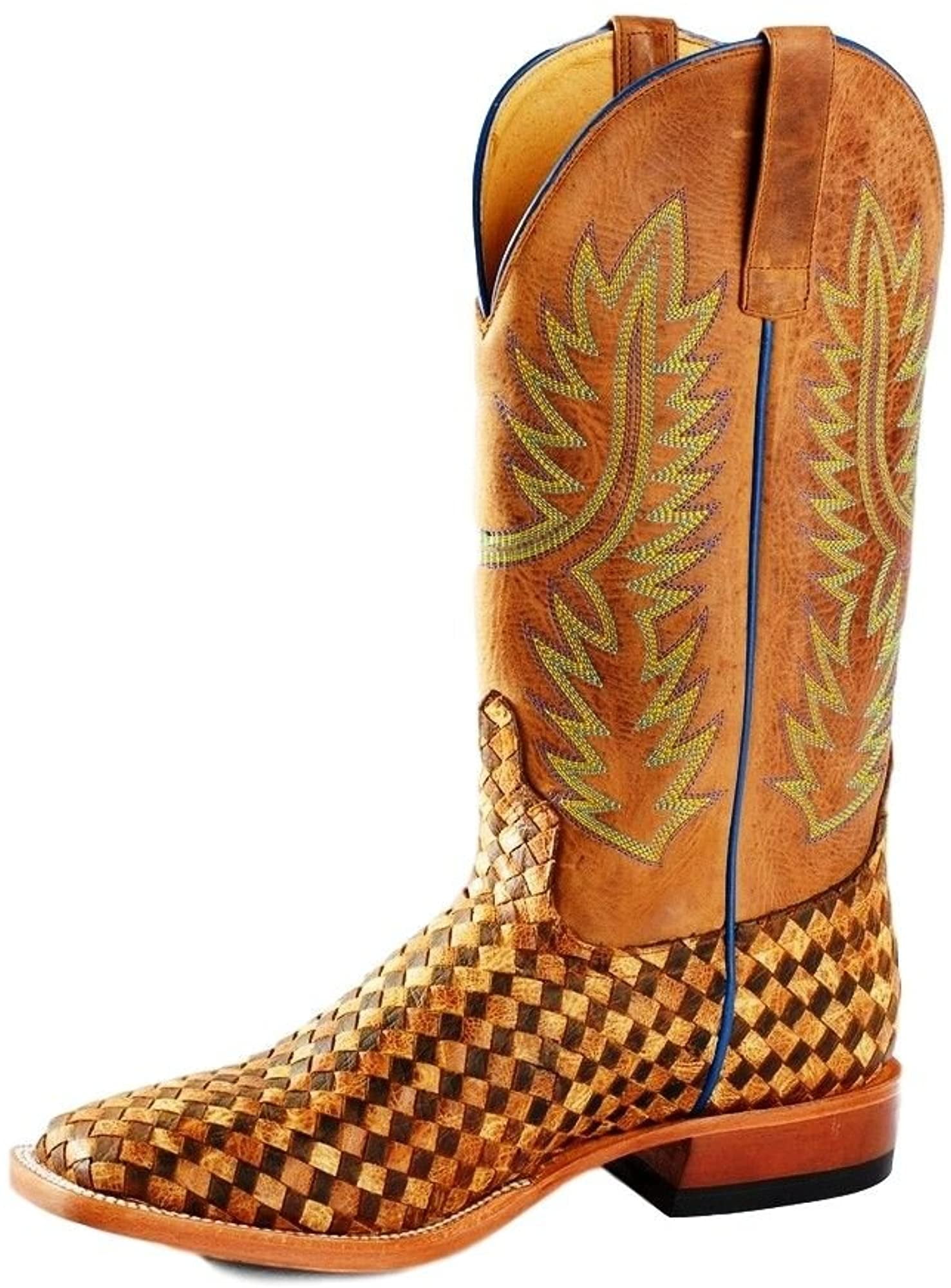 Horse Power Mens Unbeweavable Western Boot Square Toe Hp1758 Move