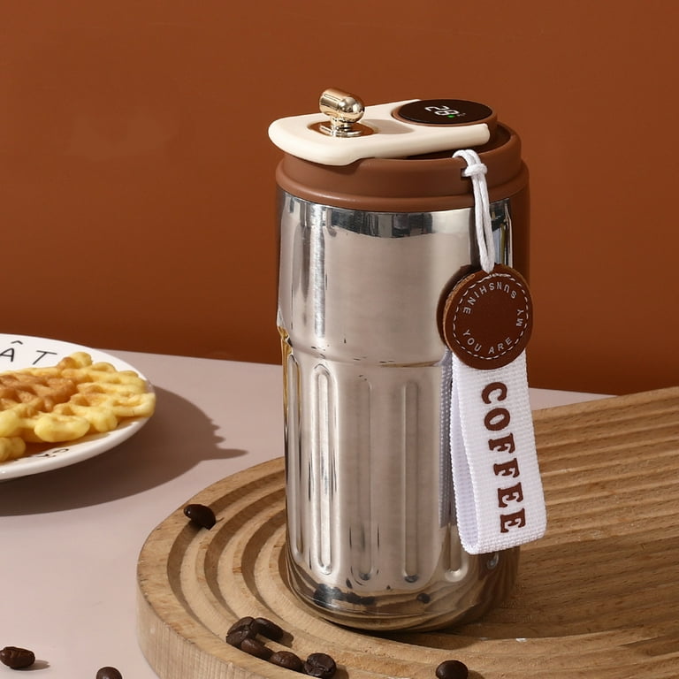 Taotanxi 16 Oz Stainless Steel Vacuum Insulated Mug With Lid And Straw [Travel  Mug] Double Water Coffee Mug For Home Office Kitchen Outdoor Perfect For  Serving Ice/Hot Drinks - Silver - Walmart.com