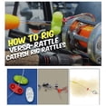 thumbnail image 2 of Bgsha 10pcs Catfish Fishing Inline Rattle Species Terminal Tackle in Line Rattles, 2 of 6