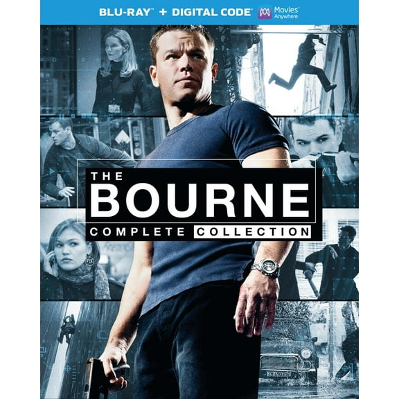 The Bourne Complete Collection (Blu-ray   Digital Copy), Universal Studios, Action & Adventure