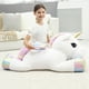 thumbnail image 4 of Almohada de peluche FFXiong con forma de unicornio gigante, 110 cm, con alas, 4 of 9