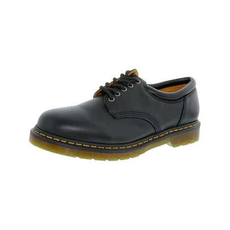Dr. Martens Men's 8053 Lace-Up Black Ankle-High Leather Oxford Shoe -