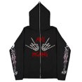 thumbnail image 5 of 2023 Sudaderas con corazones rojos oscuros europeas y americanas para hombres y mujeres, sudaderas con capucha, parejas góticas, sudaderas con cremallera de gran tamaño Harajuku, 5 of 5