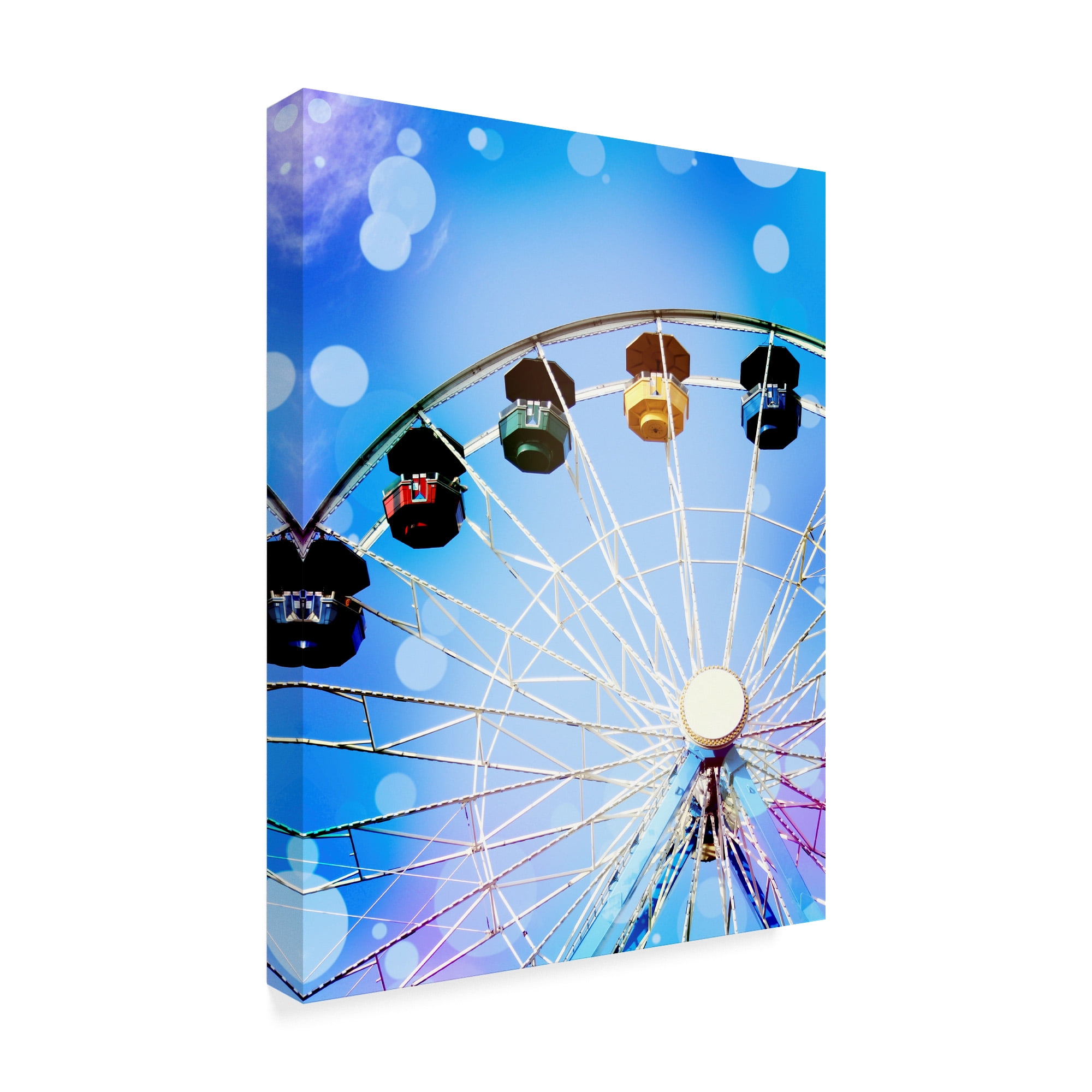 Trademark Fine Art 'Carnival Blues II' Canvas Art by Sylvia Coomes