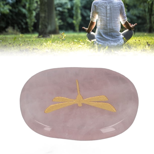 Piedras de Preocupacia Piedra de Equilibrio Relajante y Calmante, Cristales Curacios de Jade para Conectar A Tierra, Equilibrio la Meditacia Relajante