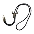 thumbnail image 2 of Bolo Tie Collar Vintage Necktie Western Cowboy Colgante con Lanyard Trenzado a Mano Diseño Único Adecuado para Hombres Y Mujeres Sociales Disf Bronce, 2 of 8