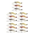 thumbnail image 2 of Guardoinrt Soft Lures Shrimp Bait Set Kit Fishing Lures Baits Tackle Set Random Color color random 3pcs 5Set, 2 of 6