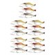 thumbnail image 2 of Señuelos de silicona blanda Greeniant Lote de 12 cebos de pesca artificiales 7.5 cm, 2 of 6