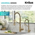 thumbnail image 4 of KRAUS Bolden Single Handle Drinking Water Filter Faucet for Reverse Osmosis or Water Filtration System in Brushed Brass, 4 of 14