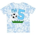 thumbnail image 3 of Inktastic I'm Five Fifth Birthday Soccer Boys or Girls Toddler T-Shirt, 3 of 5