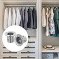 thumbnail image 3 of Shisuyan Heavy Duty Pole Flange Socket Silver 4Pcs 1.97X1.97X1.26 Inch, 3 of 8