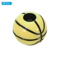thumbnail image 3 of Uxcell Sport Ball Beads Opaque Acrylic Sports Beads Basketball Beads Spacer Loose Beads Craft for DIY Necklace Bracelet 60 Pcs Yellow, 3 of 7