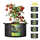 thumbnail image 1 of Paquete de 5 unidades de tela no tejida Grow Bags iPower de 15 galones (56,8 litros), 1 of 6