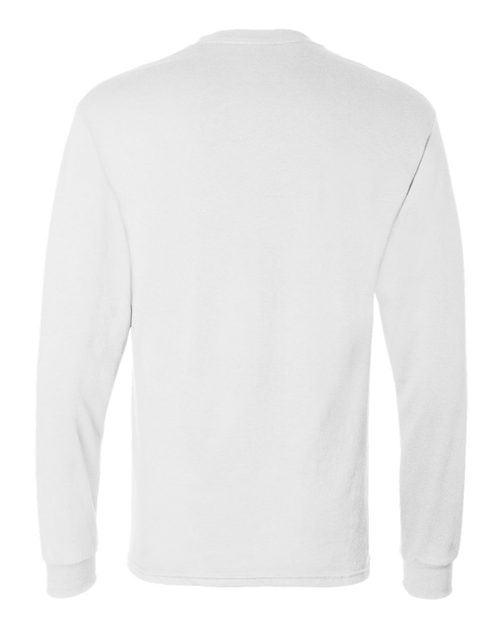 Mens 5.2 oz. ComfortSoft Cotton Long-Sleeve T-Shirt 5286 (2 PACK) - image 3 of 3