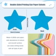thumbnail image 3 of Paper Star Cut-Outs MixTeach, 360 unidades, colores surtidos, 10 x 10 cm, 3 of 7