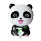 thumbnail image 3 of EeaseMX Juego de 6 globos de fiesta con forma de panda, suministros para fiestas de cumpleaños y baby shower (número 1), 3 of 7