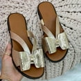 thumbnail image 4 of MKLEKYY Sandalias de Plástico para Mujer, Sandalias Planas Informales Con Lazo Suave, Chanclas para Mujer, 4 of 4