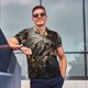 thumbnail image 4 of Fotbe Noble Style Bald Eagle Camiseta Polo de Golf para Hombre con Estampado – Camisa Deportiva Transpirable con Cuello Abotonado-Small, 4 of 6