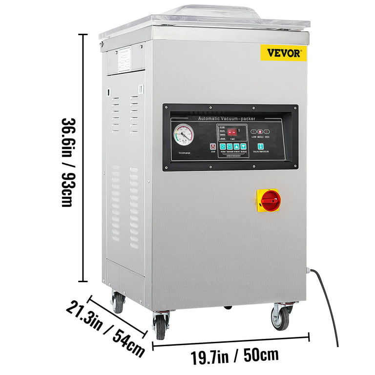 VEVOR 1000W Vacuum Packing Sealing Sealer Machine Extra Deep Kit Chamber Kitchen