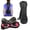 Black, variant on 2Pack Self-Balancing Scooter Carrying Backpack Bag for 6.5" 7" and 8" Two-Wheel Hover Board Bag Smart Balancing Scooters Storage Case Blue