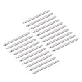 thumbnail image 1 of Uxcell 20pcs Pasadores de Correa de Reloj 20mm Pasadores de Resorte de Acero Inoxidable 1.2mm Dia, 1 of 4