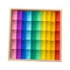 thumbnail image 2 of Juego de bloques de construcción de arcoíris, juego de bloques de construcción para niños, juguetes educativos de aprendizaje, regalo Ideal, juego de , 100 piezas, 2 of 8