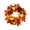 B, variant on Bobomoti Halloween Wreath for Front Door Pumpkin Wreath Fall Wreath Decor Artificial Maples Fall Harvest Wreath Clearance