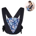 thumbnail image 1 of Portabebés Para Recién Nacidos Desde El Nacimiento, Extra Suave, Portabebés Delantero, Bolsa Portabebés, Ergonómico, Mochila Delantera Y Trasera Para Niños Pequeños Sailing Electrónica, 1 of 5