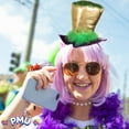 thumbnail image 4 of PMU Mardi Gras Mini Metallic Top Hat Headband (12/pkg) Pkg/1, 4 of 7