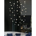 thumbnail image 3 of Sonneman Lighting SON-2923.01-AST 16-Light Square Assorted LED Pendant, 3 of 5
