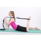 thumbnail image 3 of Banda de correa de estiramiento medio elástica - Herramienta de estiramiento para fisioterapia de yoga, danza y pilates, 3 of 5