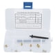 thumbnail image 1 of Kit de reparación de roscas M3 x 0,5, 12 Uds., juego de herramientas de inserciones de roscas autorroscantes VoborMX herramienta, 1 of 8