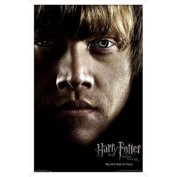 Harry Potter and the Deathly Hallows: Part 1 - Ron One Sheet Wall Poster, 14.725" x 22.375", Framed