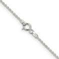 thumbnail image 3 of 925 Sterling Silver Spiga Wheat Chain Styles Necklace 1.25 mm Diamond-cut Round 20 inch, 3 of 4