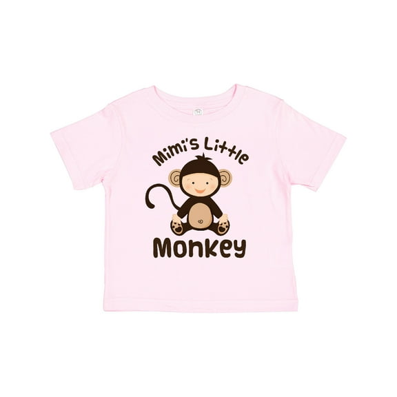 Inktastic Mimi Little Monkey Grandchild Boys or Girls Toddler T-Shirt