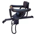thumbnail image 1 of Upgraded 5th Gen Front Mounted Child Bike Seat for Mountain Bikes Quick-Release All Around Safety Design with Soft Backrest Hard Cushion, Durable Material for Toddlers, Secure Comfortable Ride, 1 of 6