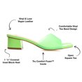 thumbnail image 2 of Journee Womens Jaydin Slip On Block Heel Sandals, 2 of 6