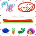 thumbnail image 5 of 360 Pieces Pipe Cleaner 40 Assorted Colored Chenille Stems for Art and Crafts, Children’s Craft Supplies (6 mm x 12 inch), 5 of 8