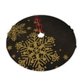 thumbnail image 6 of XMXY Halloween Christmas Tree Skirt, Stars Snowflakes Holiday Party Indoor Decorations Ornaments, 48" Inch, 6 of 9