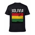 thumbnail image 6 of T-shirt Bolivia Flag  Soft Cotton Adult Heat-Transfer Graphic T-Shirt - 180g Breathable Fabric, Unisex Summer Casual Wear with Durable Heat-Printed Design, 6 of 10