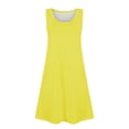 thumbnail image 6 of XXWXYD Girls Summer Dress Sleeveless 𝖥lowy 𝖳iered A-Line Teen Beach Sundress Tank Maxi Dresses Pockets Casual Long Dress Par𝗍y Apparel Sundress, 6 of 6