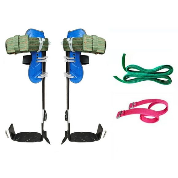 Tree Climbing Spikes, Tree Pole Climbing Shoes Stability One Tooth with Widened Straps for Outdoor Activities