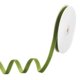 thumbnail image 1 of Cinta de terciopelo de 10 yardas de ancho de 3/8" de tela de nailon, verde, 1 of 1