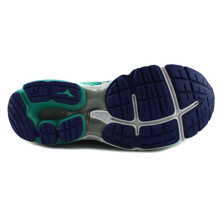Mizuno Wave Rider 19 Women Round Toe Synthetic Green Running Shoe Mizuno Wave Rider 19 Women Round Toe Synthetic Green Running Shoe