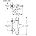 thumbnail image 4 of Grohe 34159003 1000 Plus Valve de Baignoire et Douche Thermostat, 4 of 4