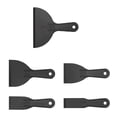 thumbnail image 1 of Youkk Ensemble de Pâte Multifonctionnel Durable ABS Poignée Ergonomique Courbée Polystyrène Robuste - Noir 1Ensemble, 1 of 6