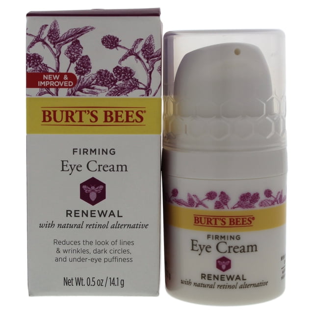 Renovación Crema Alisante Ojos Burts Bees Renewal Smoothing Eye Cream Crema para los ojos Unisex 0.5 oz