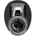 thumbnail image 2 of Black/Chrome Leather Gear Shift Knob for Opel Insignia Astra J Meriva B Zafira C1, 2 of 4