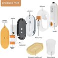 thumbnail image 5 of Steam Iron for Clothes,Travel Mini Iron 360Rotatable Portable Handheld Steam Iron for Home Traveli, 5 of 5